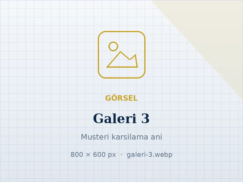 Müşteri karşılama