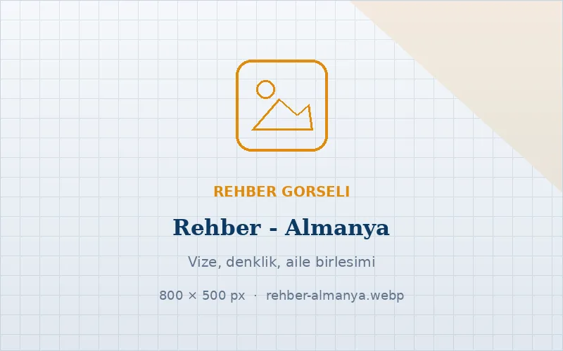 Almanya için belge çevirisi: vize, denklik ve aile birleşimi
