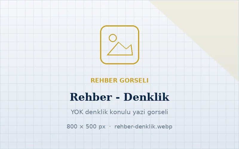 YÖK denklik başvurusunda hangi belgeler çevrilir?